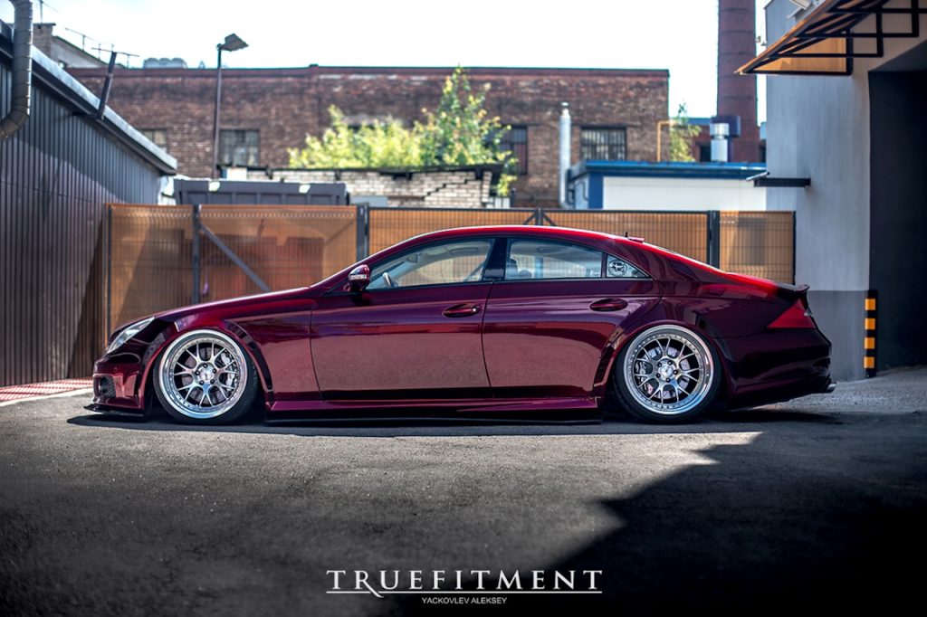 Mercedes CLS Hellaflush - L'étoile qui ne manque pas d'air... 8