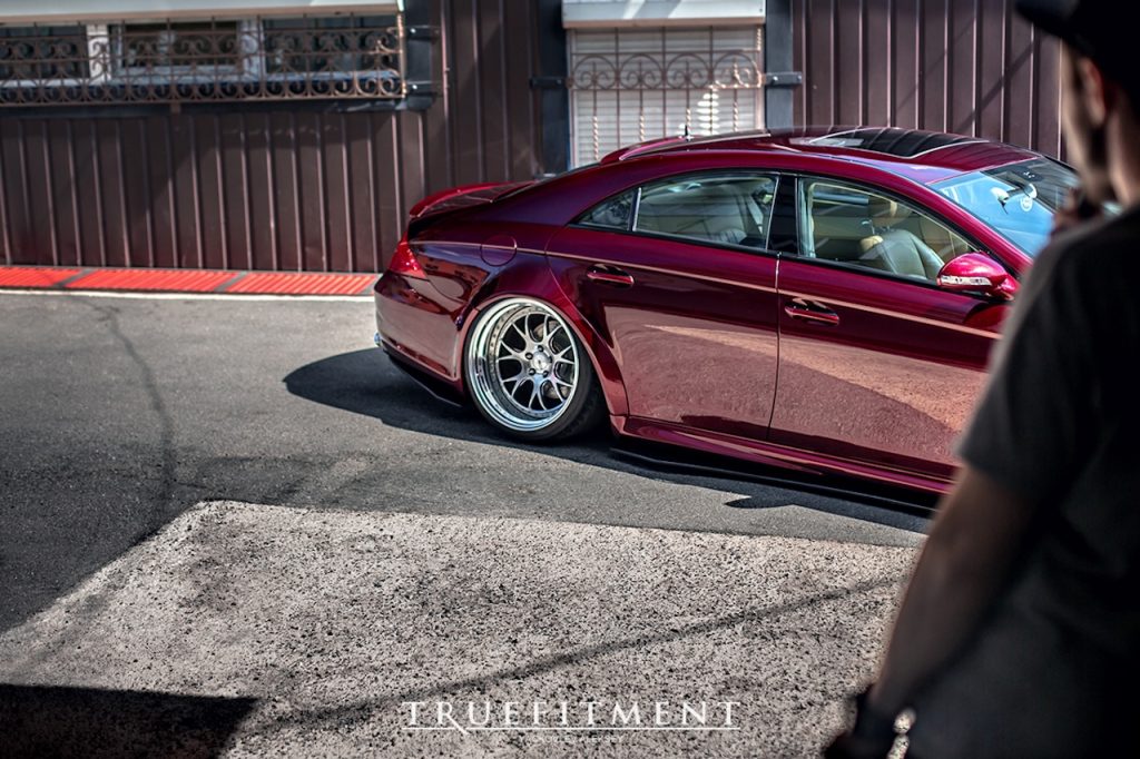 Mercedes CLS Hellaflush - L'étoile qui ne manque pas d'air... 11