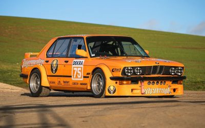 &rsquo;87 BMW 520i devenue M5 Jägermeister… Apérooooo !