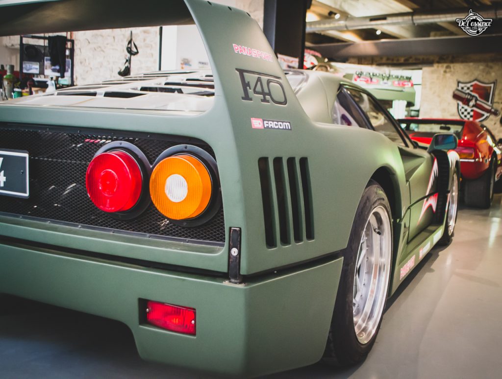 Ferrari F40 Panasport - Nose Art pour un look démoniaque ! 26