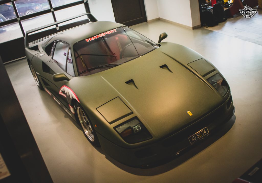 Ferrari F40 Panasport - Nose Art pour un look démoniaque ! 12