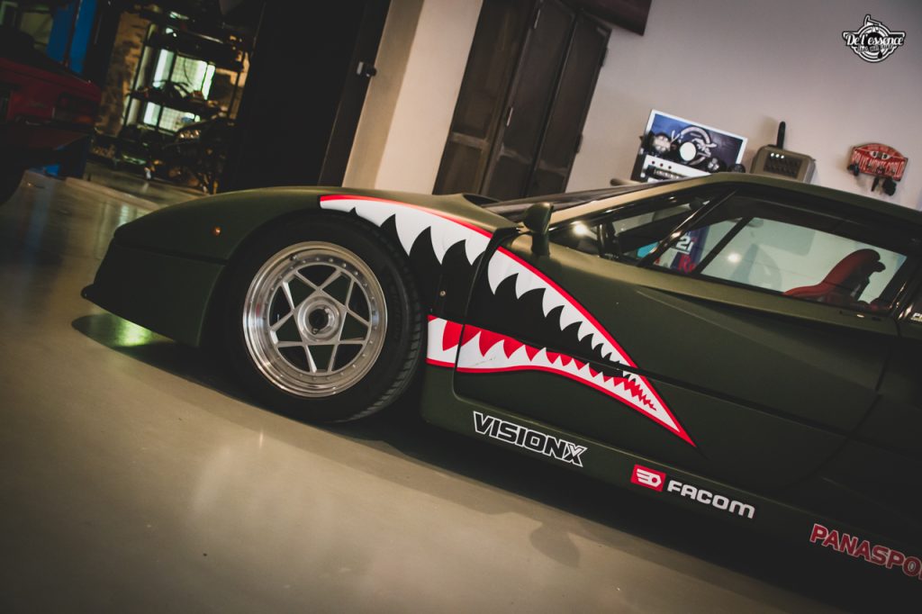 Ferrari F40 Panasport - Nose Art pour un look démoniaque ! 23