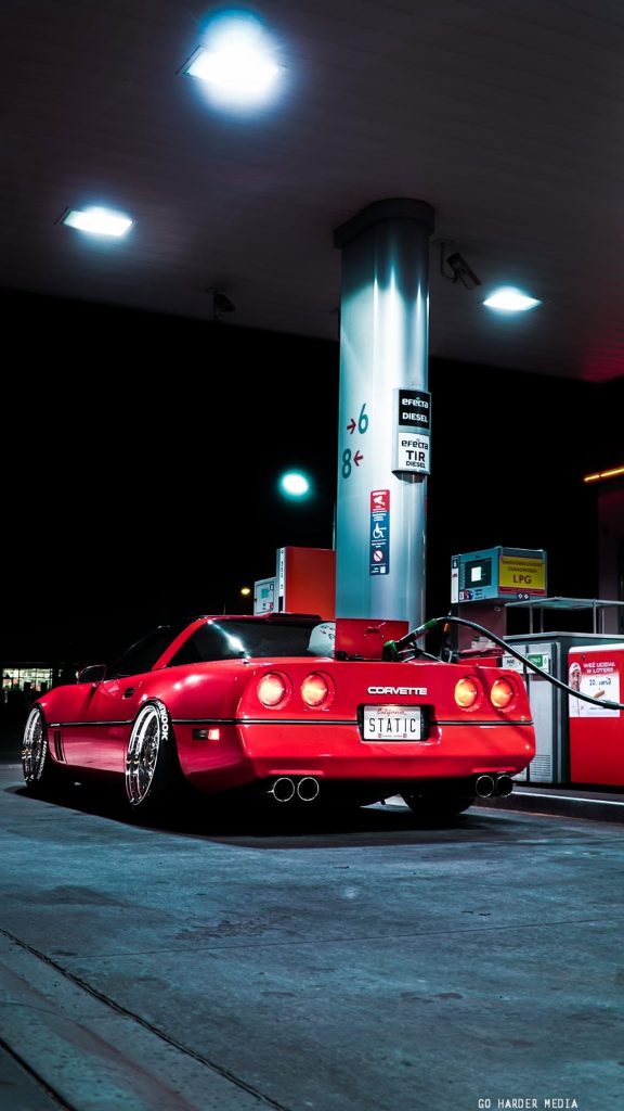 '87 Chevrolet Corvette C4 - Ambiance Stance Retrowave ! 6